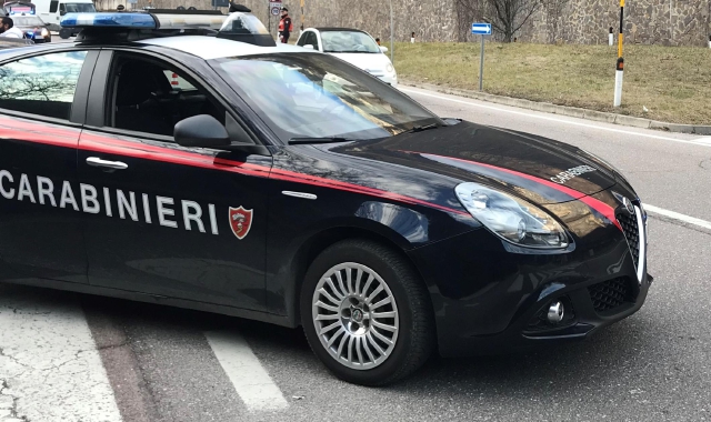 I carabinieri hanno arresto l’uomo (foto Archivio)