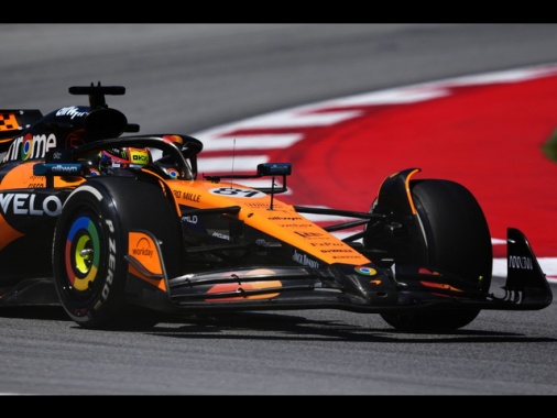 Gp Spagna: Piastri domina libere 2, quinta Ferrari Leclerc