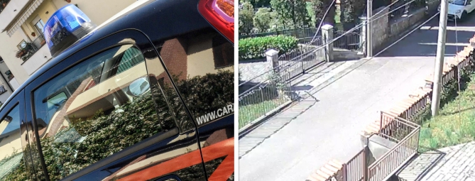 Ladri nella villetta, i vicini li fanno scappare