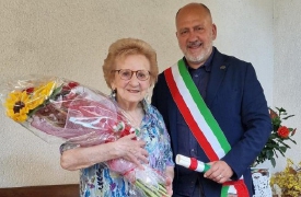 Un’altra centenaria a Olgiate: un secolo di vita per la signora Elsa