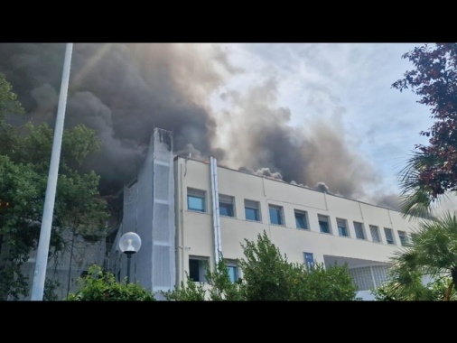 Vigili fuoco, sotto controllo rogo Università della Tuscia