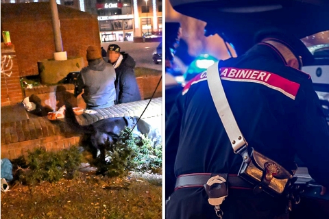 Varese, con la pistola in piazza Repubblica: arrestato