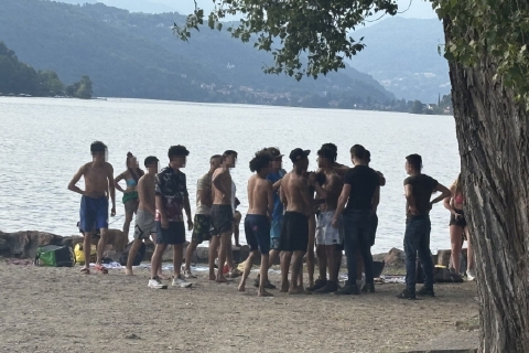 Risse, coltelli e minacce: paura in riva al lago