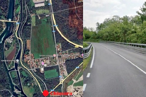 Lavori al ponte sul Villoresi. Lombardia e Piemonte separati per 45 giorni