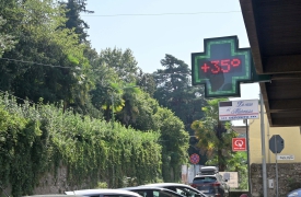Varese, caldo africano e ozono. Temporali in arrivo