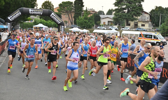 Alla Running day di Saronno hanno partecipato in 250 (foto Blitz)