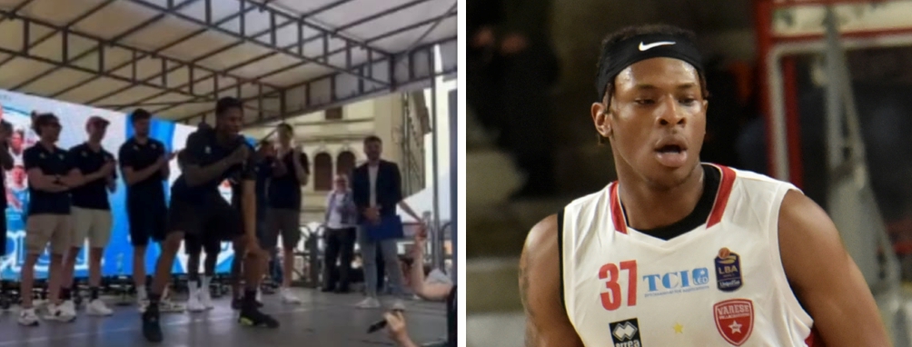 «Varesotto pezzo di m...»: l’insulto di Okeke
