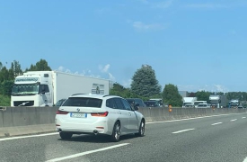 A8, lunghe code tra Busto e Castellanza