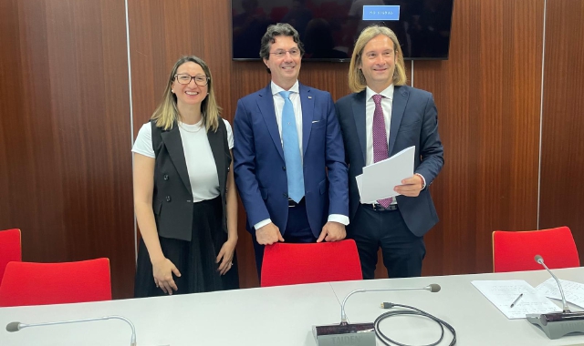 Romana Dell’erba, Andrea Mascaretti e Christian Garavaglia