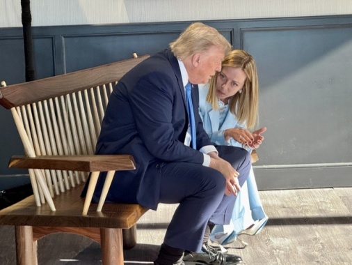 Meloni a Trump, importante conseguire accordo commerciale Ue-Usa