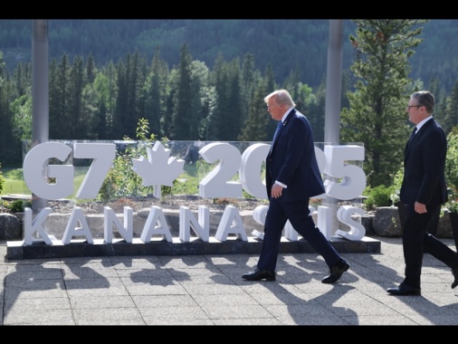 Trump, 'partenza da G7 non c'entra con tregua Israele-Iran'