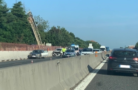 Incubo A8: incidente tra Busto e Castellanza, traffico paralizzato