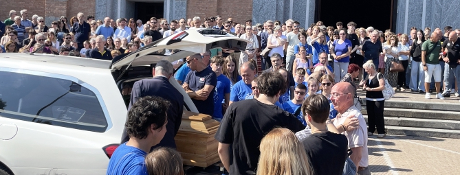 Tg Prealpina: l’ultimo abbraccio a Luca Rusconi