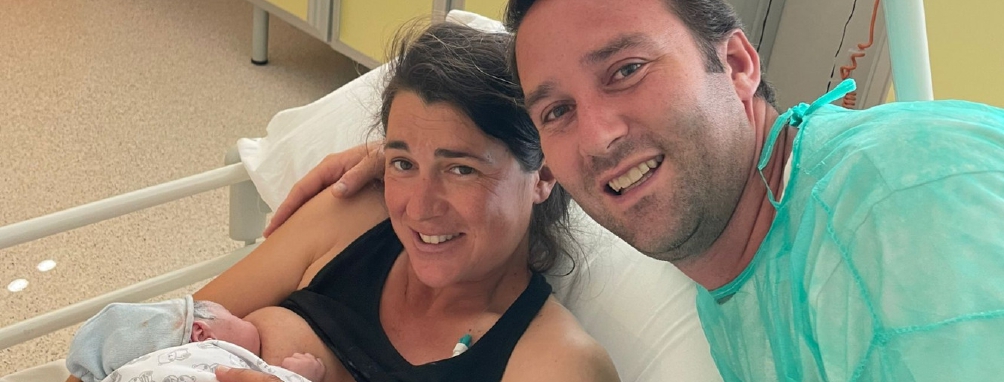 È nato Carlo Broggini, figlio di Sara Bertolasi e Luca