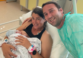 È nato Carlo Broggini, figlio di Sara Bertolasi e Luca