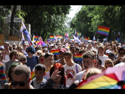 Delegazione M5s al Budapest Pride,