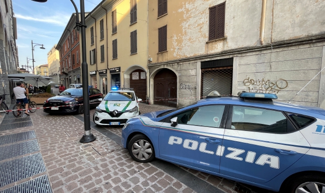 Il luogo dove è avvenuto l’omicidio di Davide Gorla (foto Blitz)