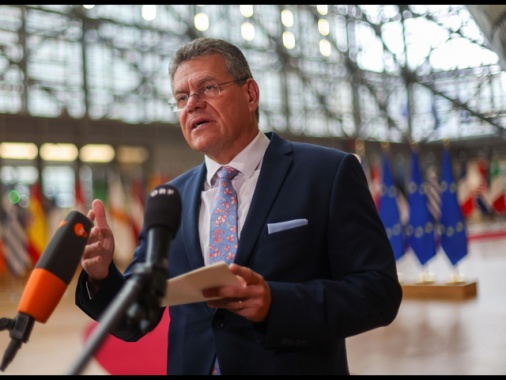 Sefcovic domani in Usa, 'cerchiamo di ottenere il massimo'