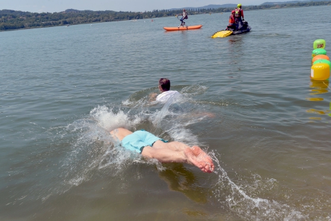 Schiranna: tuffi nel lago dal 16 luglio