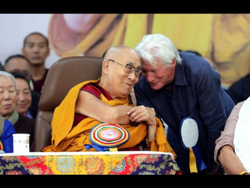 Anche Richard Gere al compleanno del Dalai Lama
