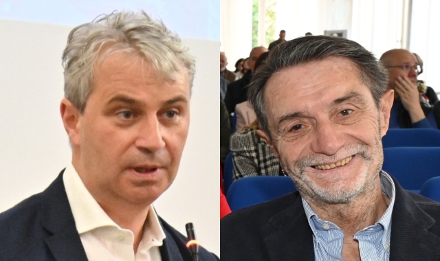Davide Galimberti e Attilio Fontana