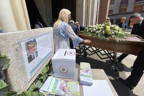 L’addio a Davide Gorla: «Grazie per ciò che hai fatto»