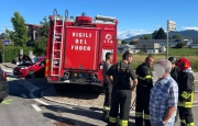 Daverio, incidente e traffico in tilt