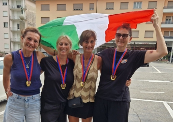 Quattro varesine trionfano al Mondiale over 55