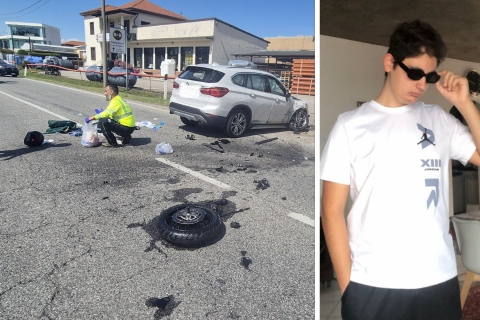 Scontro fra auto e moto: Mattia muore a 19 anni
