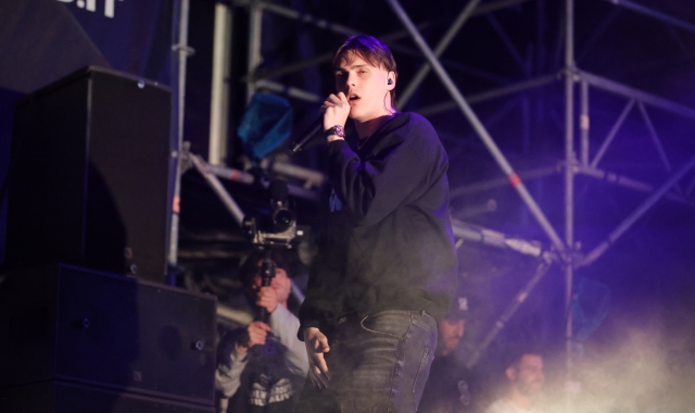 Kid Yugi sul palco, Legnano a ritmo di rap