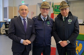 Interventi, solidarietà, progetti: gli sforzi dell’Ana illustrati al prefetto