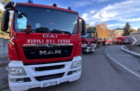 Vigili del fuoco ridotti all’osso: «Situazione gravissima»