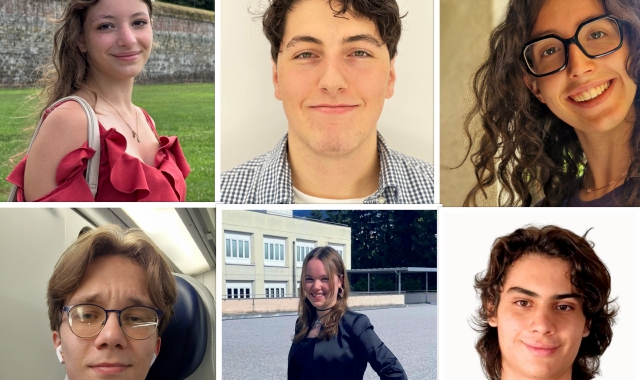 In alto, da sinistra: Matilde Perondi, Cecilia Oberti, Filip Bencina, Humberto Lopez Jimenez. Al centro, da sinistra: Santiago Dino Bressan, Raoul Cojocaro, Francesco Zanzi, Tiziano Di Bari. Ultima fila, da sinistra: Simone Decortes, Michele Malnati, Mar