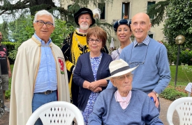 Il farmacista compie 102 anni: festa a Castiglione
