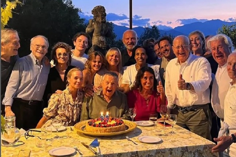 A Laveno la festa per le 85 candeline di Renato Pozzetto