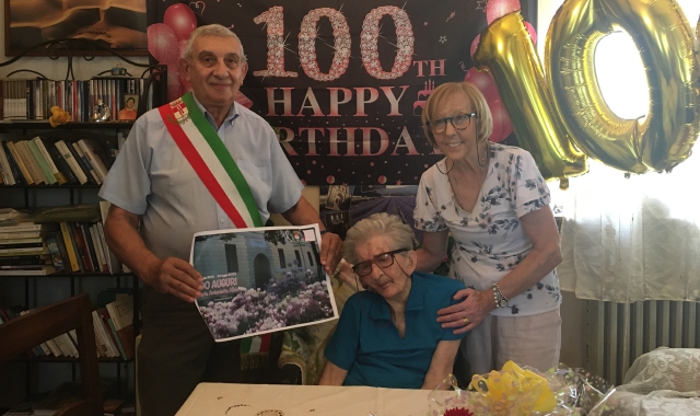I 100 anni di Maria Antonietta: «Unisce la nostra famiglia»
