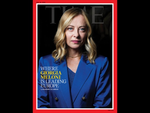 'Dove sta conducendo l'Europa', Meloni in copertina sul Time