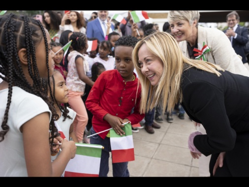 Meloni arrivata ad Addis Abeba, incontra missionari italiani