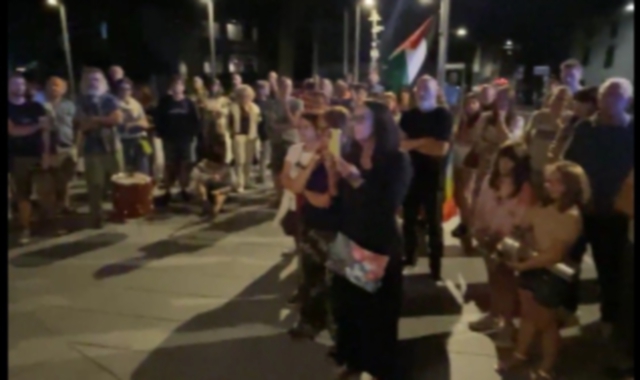 Scampanata notturna per Gaza