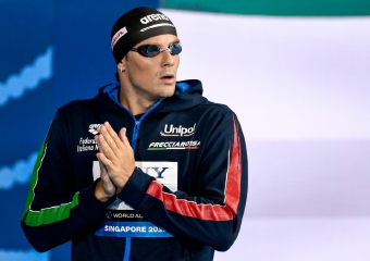 Martinenghi sesto con la 4×100 misti mista