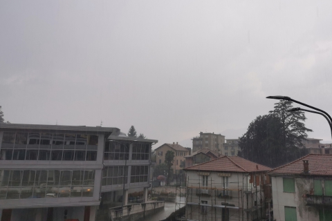 Varese: temporale come da proverbio