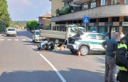 Scontro a Somma Lombardo: ferito 42enne