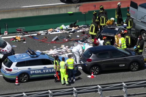 Strage in A4, il giallo della patente