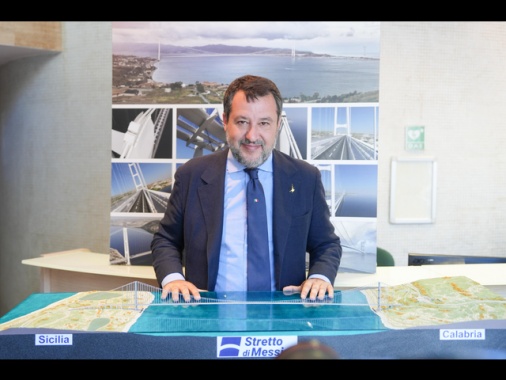 Salvini, mercoledì ok progetto definitivo ponte sullo Stretto