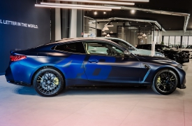 A Olgiate Olona la Bmw disegnata da Valentino Rossi