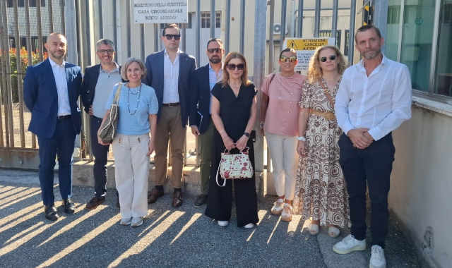 La visita al carcere di Busto Arsizio