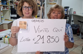 Lotto fortunato alla tabaccheria di Prospiano