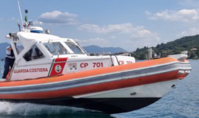 Infortunio in barca, soccorso sul lago