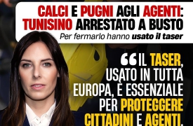 Tovaglieri: «Taser strumento di difesa che garantisce sicurezza»