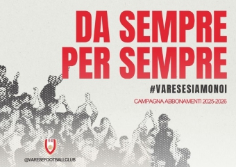 Giovedì si apre la campagna abbonamenti del Varese